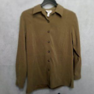 Talbots stretch shirt size 8